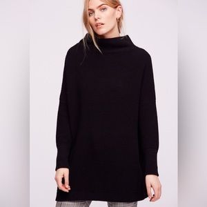 Free People Ottoman Slouchy Tunic Black Size S